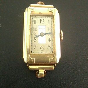 Womans watch gold plated